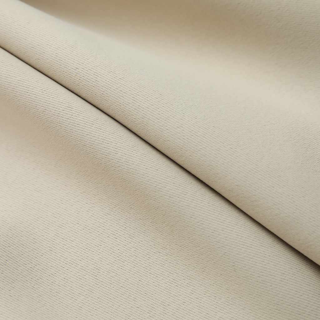 vidaXL Draperii opace cu cârlige, 2 buc., bej, 140 x 175 cm vidaXL Draperii opace cu cârlige, 2 buc., bej, 140 x 175 cm