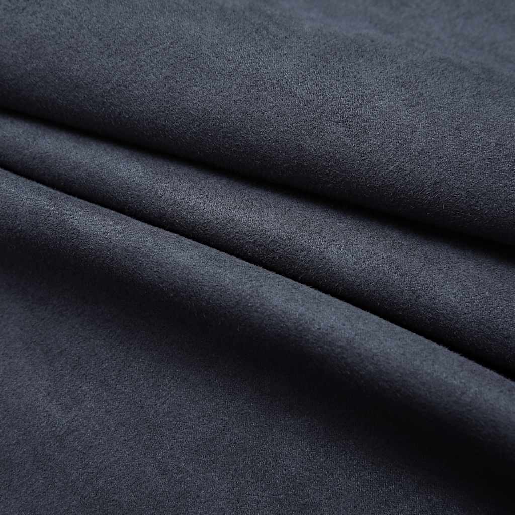 vidaXL Draperii opace cu inele metalice, 2 buc., antracit, 140x175 cm vidaXL Draperii opace cu inele metalice, 2 buc., antracit, 140x175 cm