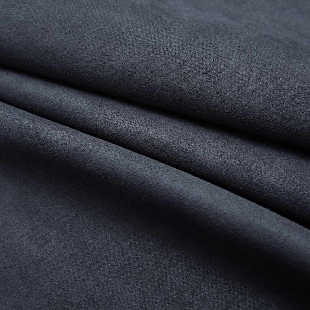 vidaXL Draperii opace cu inele metalice, 2 buc, antracit, 140 x 225 cm vidaXL Draperii opace cu inele metalice, 2 buc, antracit, 140 x 225 cm