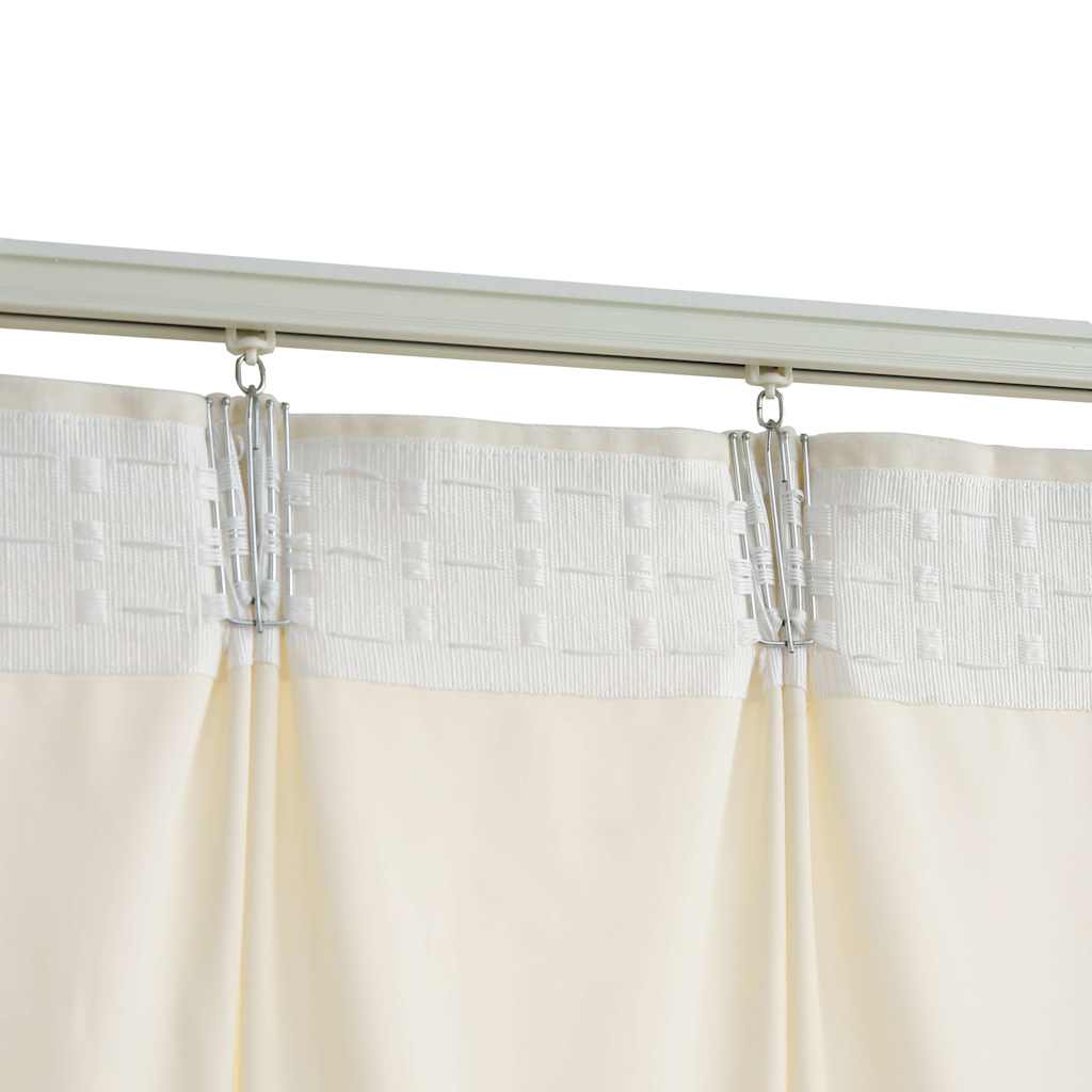 vidaXL Draperii opace cu cârlige, 2 buc., crem, 140x175 cm, catifea vidaXL Draperii opace cu cârlige, 2 buc., crem, 140x175 cm, catifea