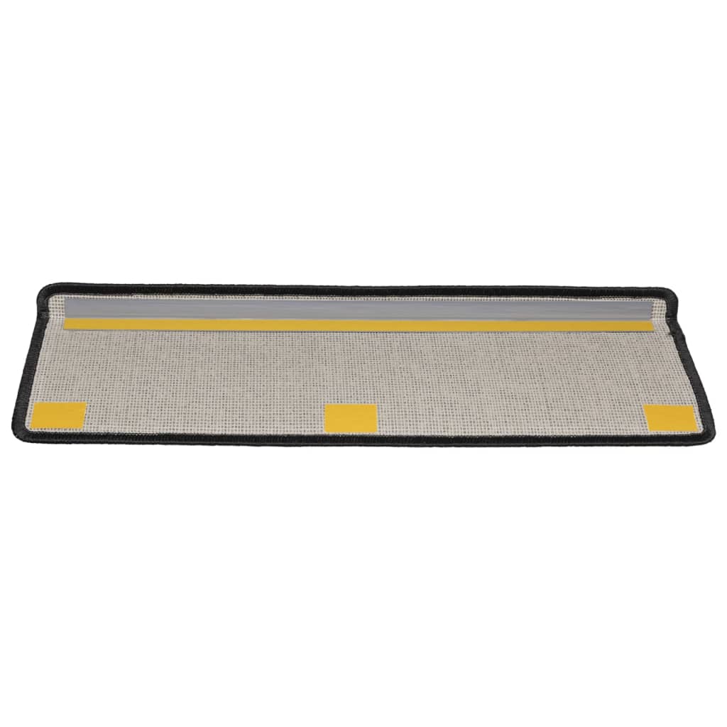 vidaXL Covorașe de trepte de scară, 15 buc., antracit, 65x21x4 cm vidaXL Covorașe de trepte de scară, 15 buc., antracit, 65x21x4 cm