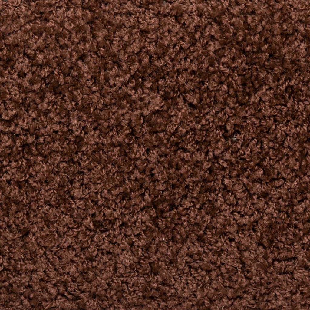 vidaXL Covorașe de trepte de scară, 15 buc., maro, 65x21x4 cm vidaXL Covorașe de trepte de scară, 15 buc., maro, 65x21x4 cm