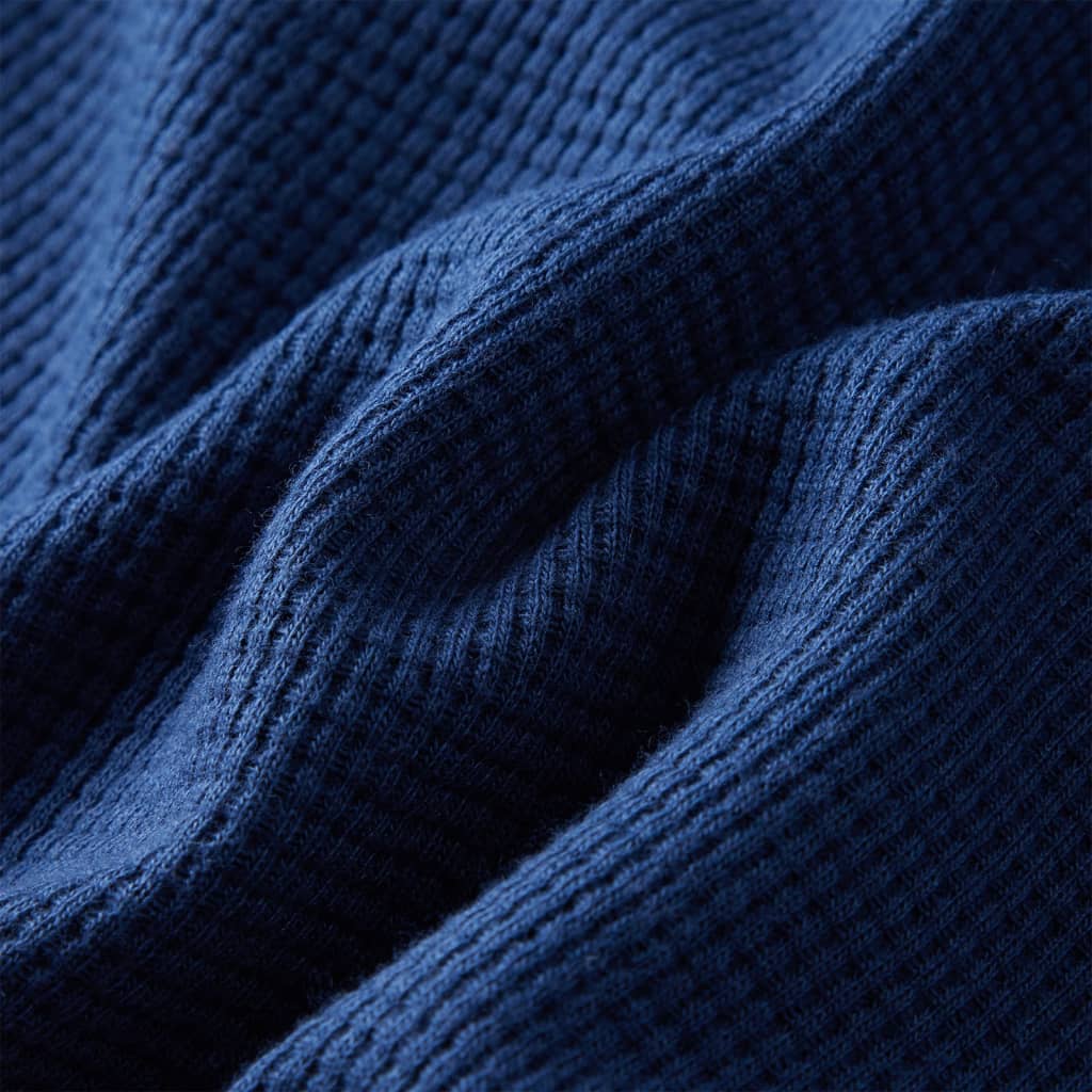 Bluzon pentru copii striat, bleumarin, 116