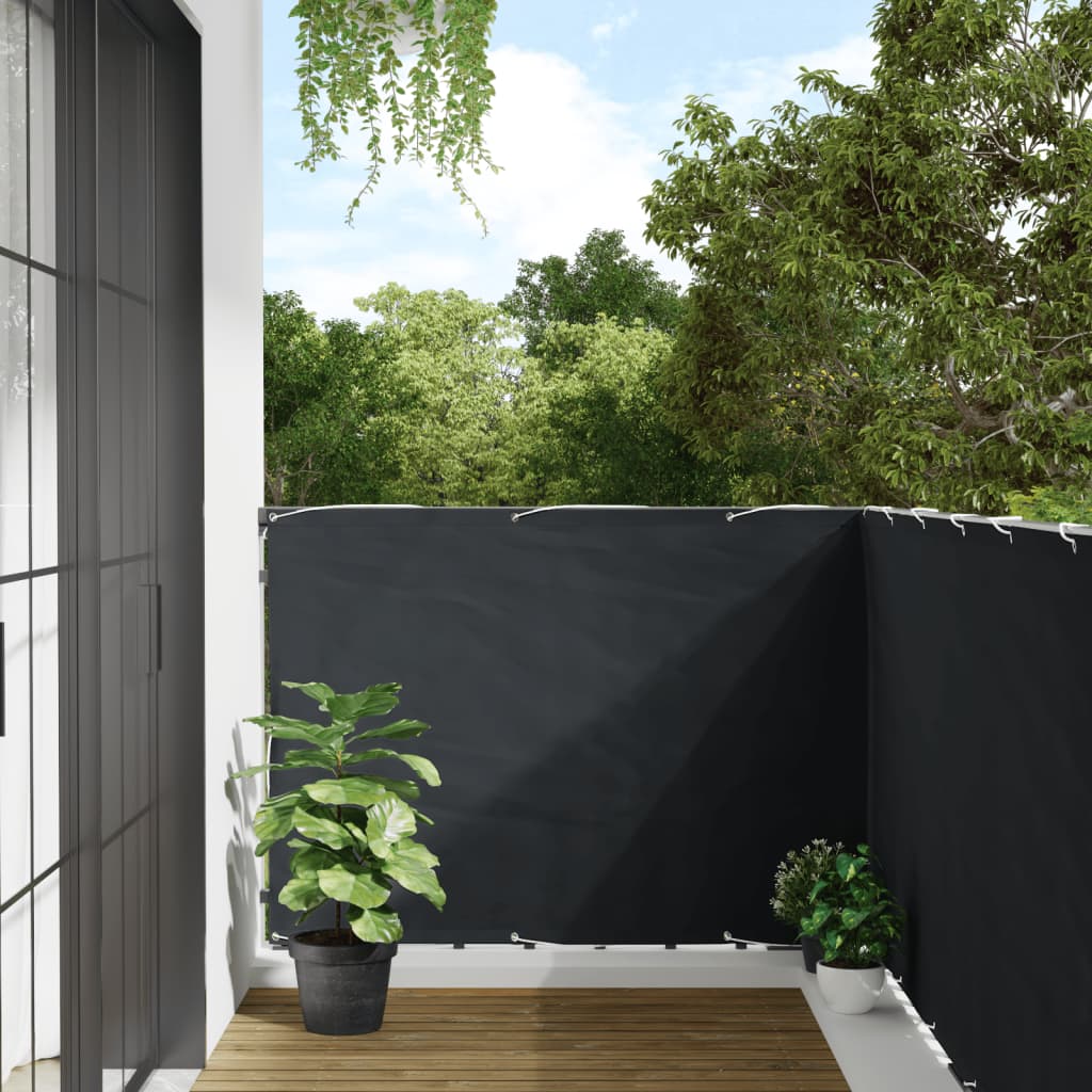 vidaXL Paravan de balcon, antracit, 120 x 500 cm, țesătură oxford