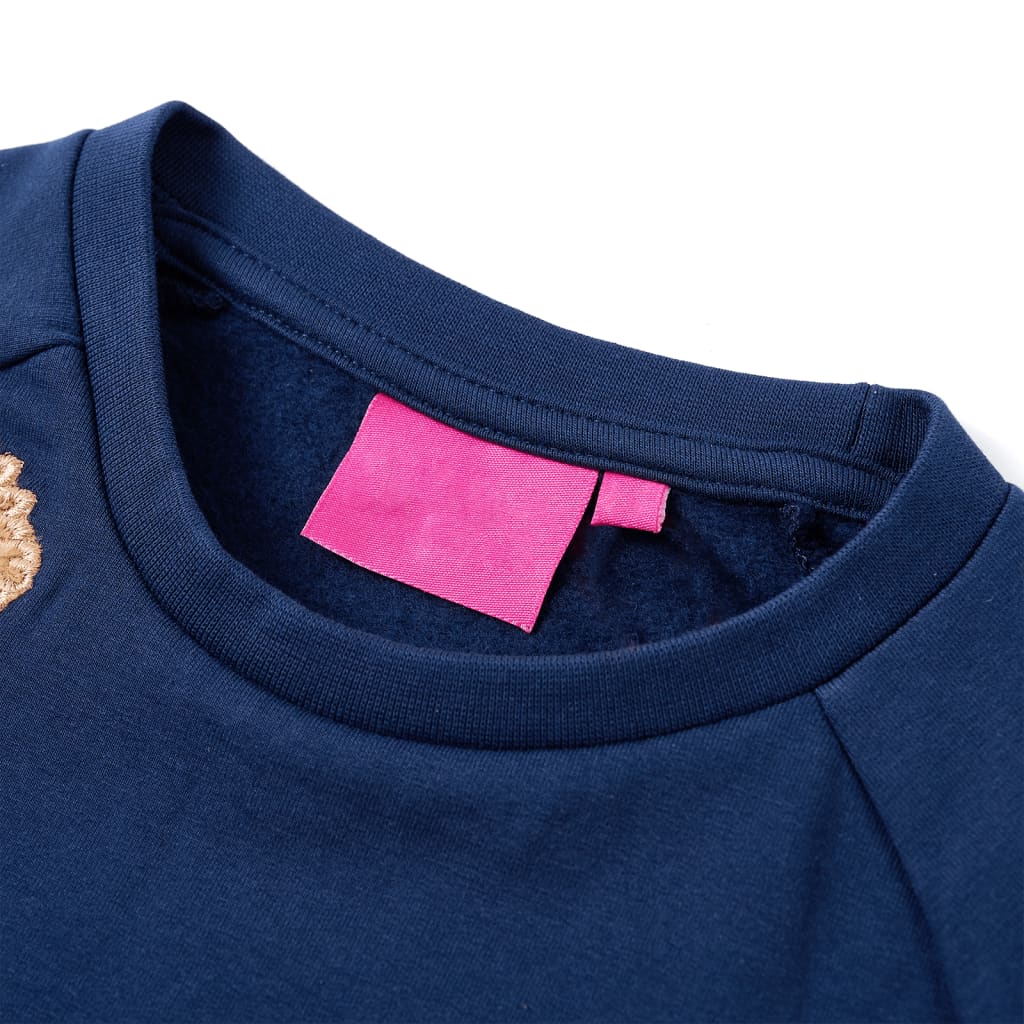 Bluzon pentru copii, bleumarin, 116 Bluzon pentru copii, bleumarin, 116