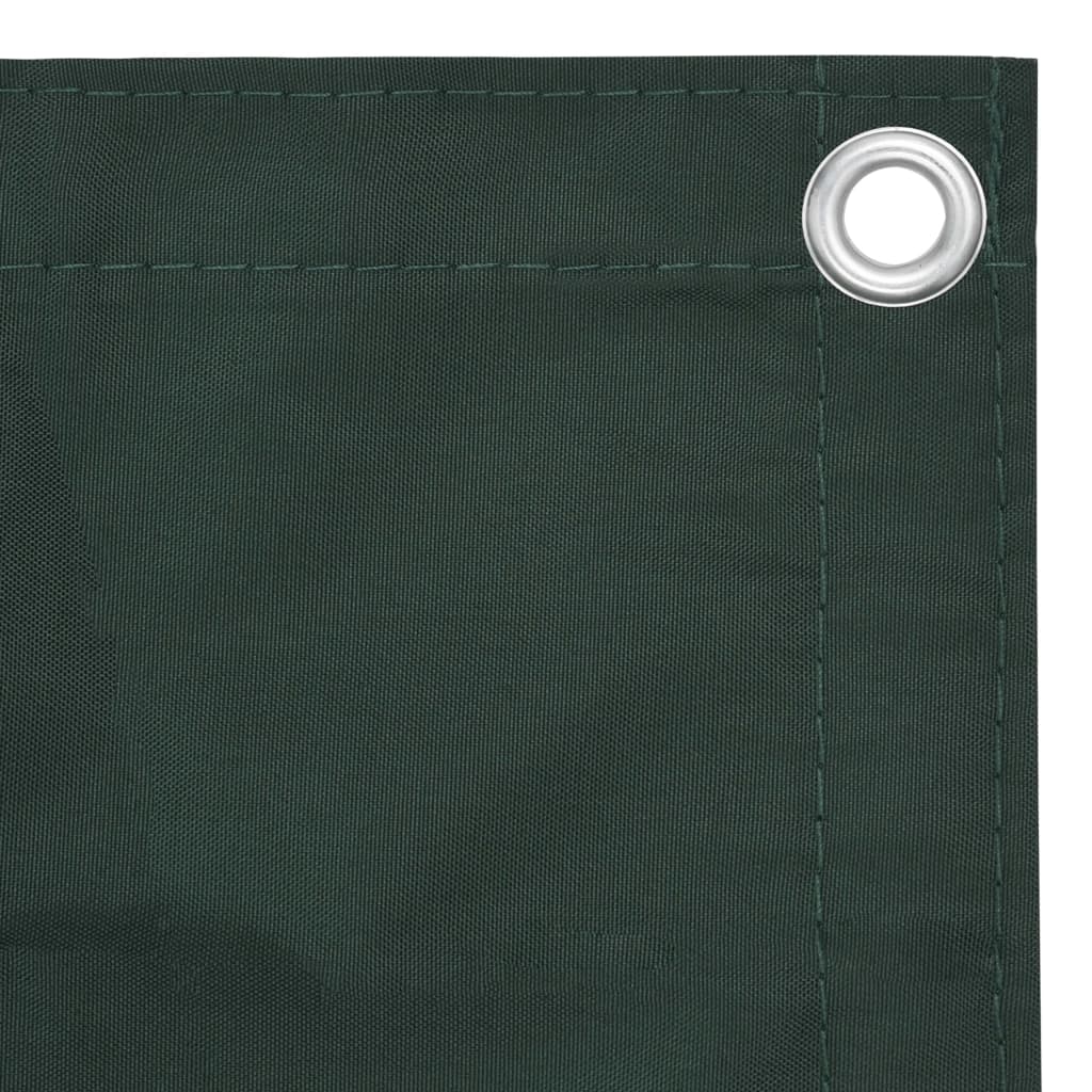 vidaXL Paravan de balcon, verde închis, 120x300 cm, țesătură oxford vidaXL Paravan de balcon, verde închis, 120x300 cm, țesătură oxford