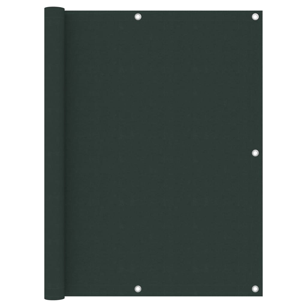 vidaXL Paravan de balcon, verde închis, 120x300 cm, țesătură oxford vidaXL Paravan de balcon, verde închis, 120x300 cm, țesătură oxford