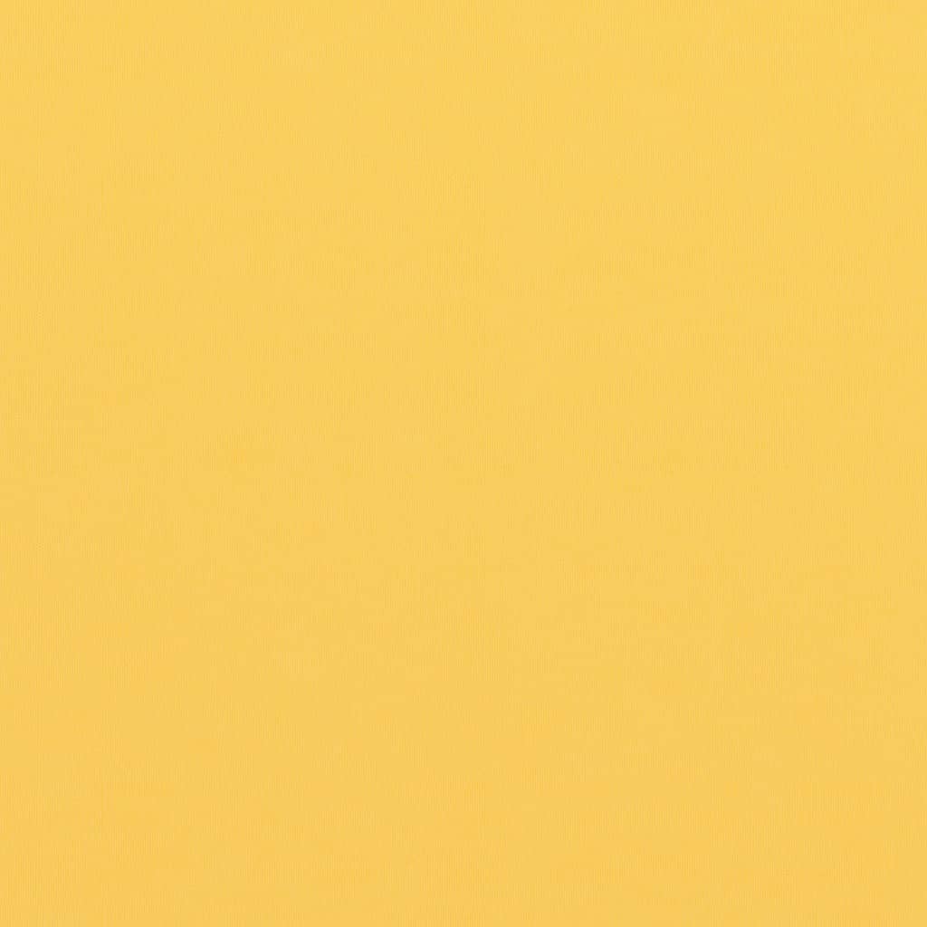 vidaXL Paravan de balcon, galben, 75 x 500 cm, țesătură oxford