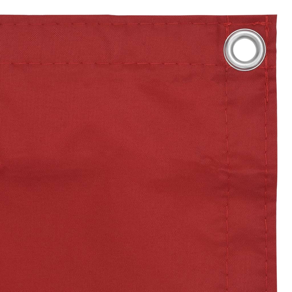 vidaXL Prelată balcon roșu 120x400 cm țesătură Oxford vidaXL Prelată balcon roșu 120x400 cm țesătură Oxford