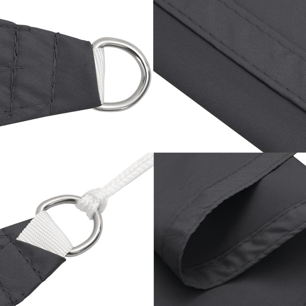 vidaXL Parasolar, antracit, 2,5x4,5 m, țesătură oxford, dreptunghiular vidaXL Parasolar, antracit, 2,5x4,5 m, țesătură oxford, dreptunghiular