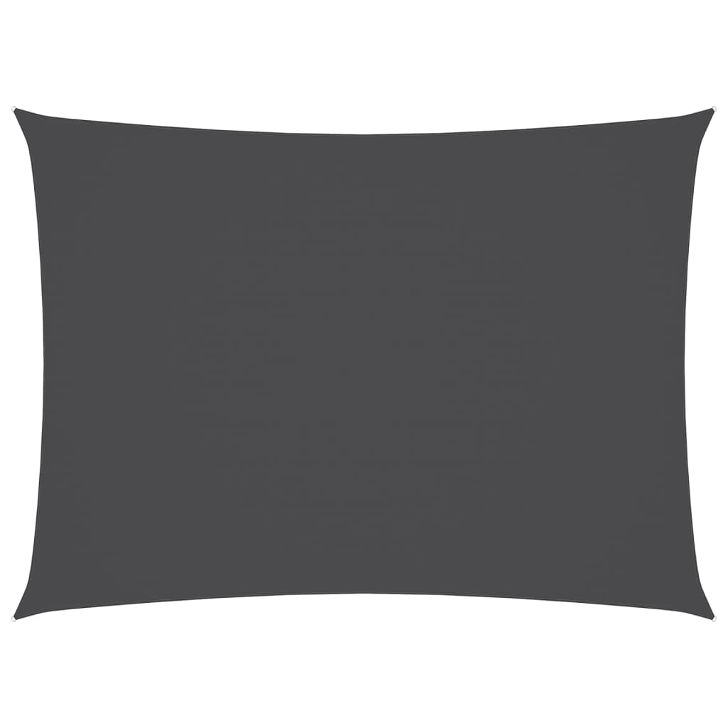 vidaXL Pânză parasolar antracit 3x4,5 m țesătură oxford dreptunghiular