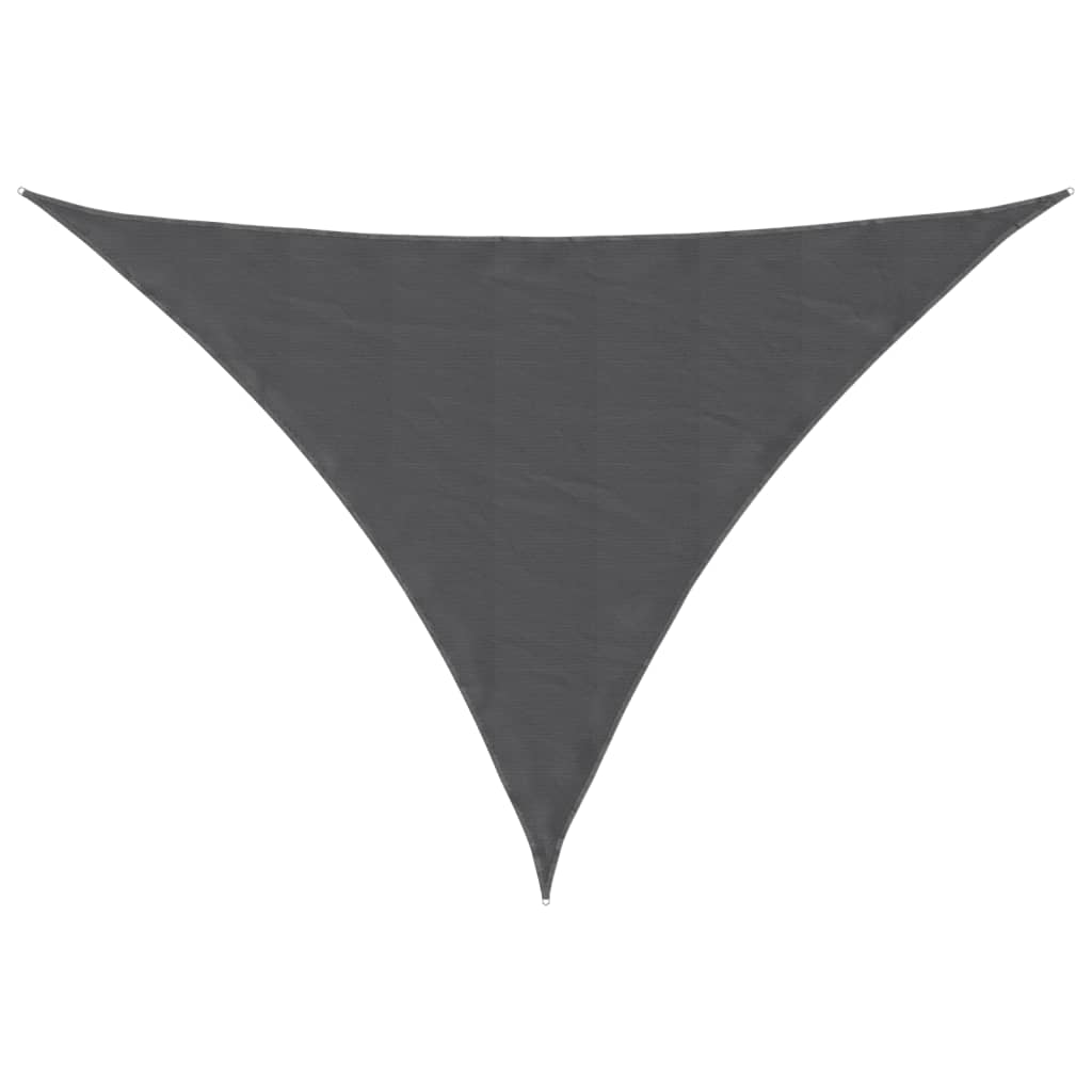 vidaXL Parasolar, antracit, 3x4x4 m, țesătură oxford, triunghiular vidaXL Parasolar, antracit, 3x4x4 m, țesătură oxford, triunghiular