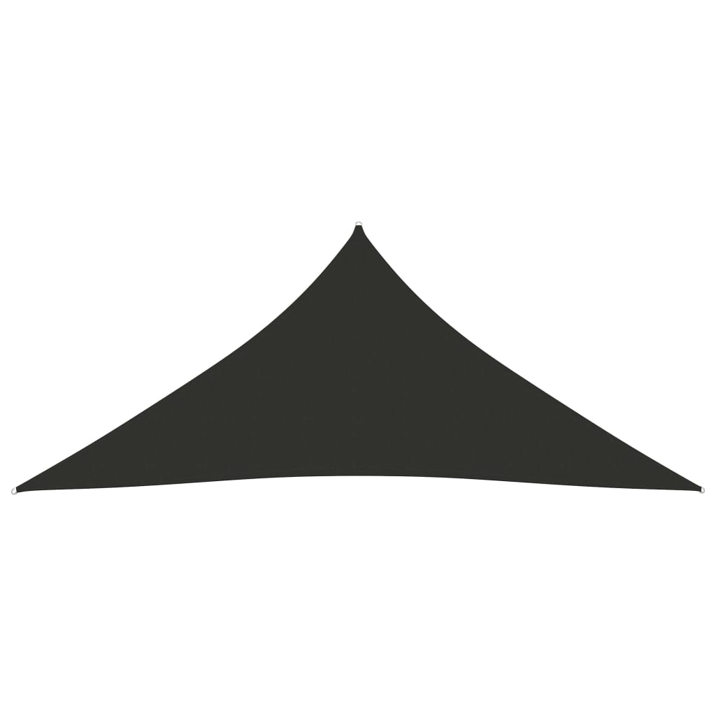 vidaXL Parasolar, antracit, 4x5x5 m, țesătură oxford, triunghiular vidaXL Parasolar, antracit, 4x5x5 m, țesătură oxford, triunghiular
