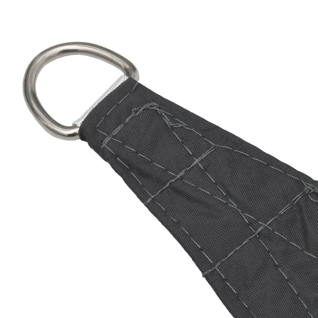 vidaXL Parasolar, antracit, 4x5x5 m, țesătură oxford, triunghiular vidaXL Parasolar, antracit, 4x5x5 m, țesătură oxford, triunghiular