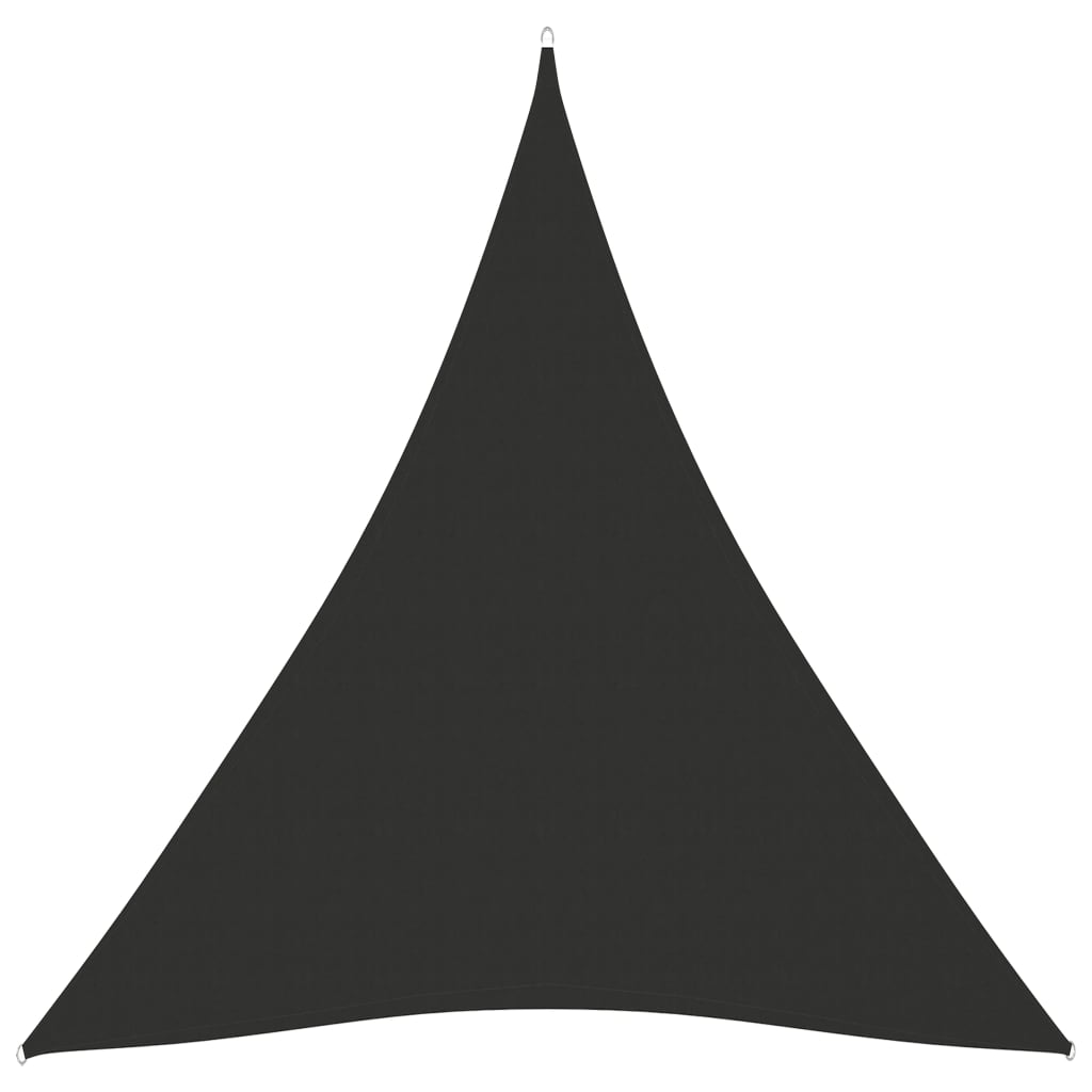vidaXL Parasolar, antracit, 5x6x6 m, țesătură oxford, triunghiular vidaXL Parasolar, antracit, 5x6x6 m, țesătură oxford, triunghiular