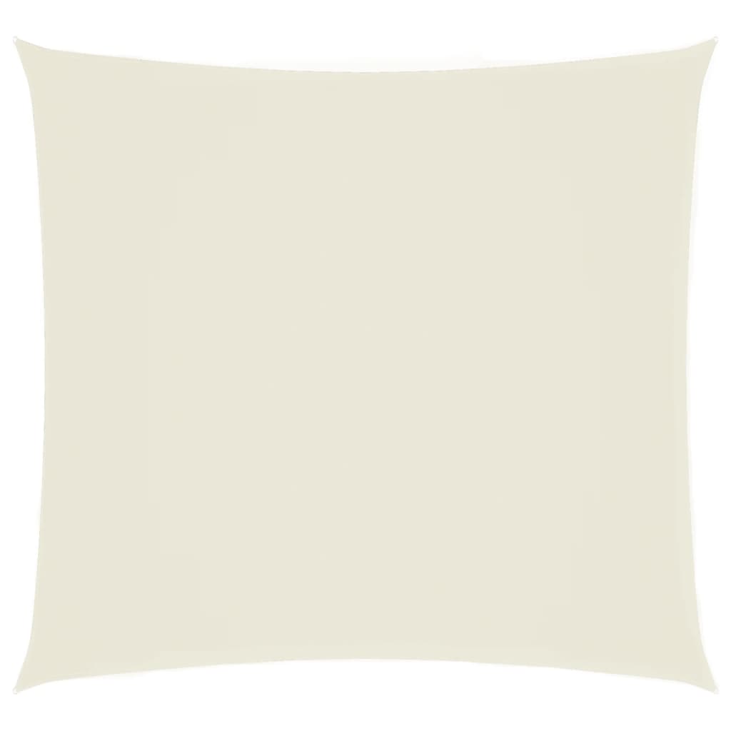 vidaXL Parasolar, crem, 7x7 m, țesătură oxford, pătrat vidaXL Parasolar, crem, 7x7 m, țesătură oxford, pătrat