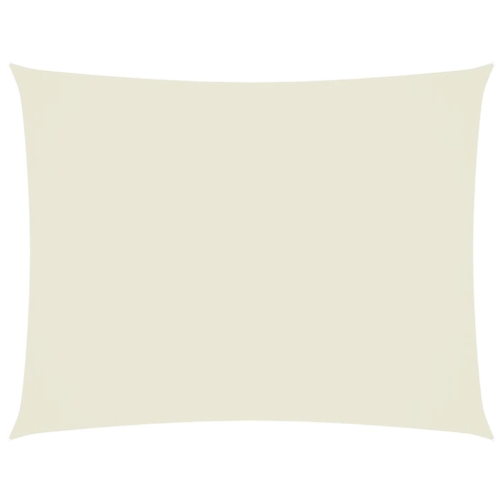 vidaXL Parasolar, crem, 2,5x3,5 m, țesătură oxford, dreptunghiular