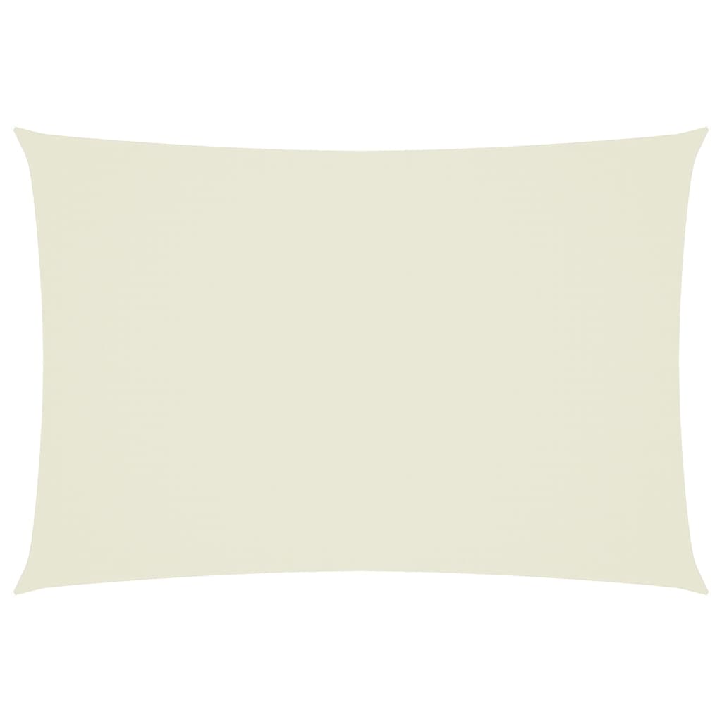 vidaXL Parasolar, crem, 3x5 m, țesătură oxford, dreptunghiular