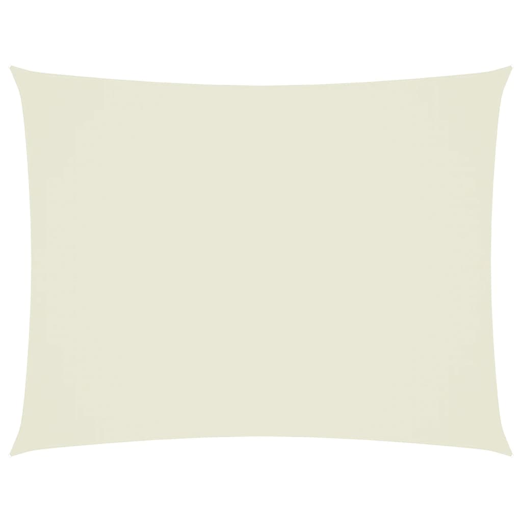 vidaXL Pânză parasolar, crem, 3x6 m, țesătură oxford, dreptunghiular vidaXL Pânză parasolar, crem, 3x6 m, țesătură oxford, dreptunghiular