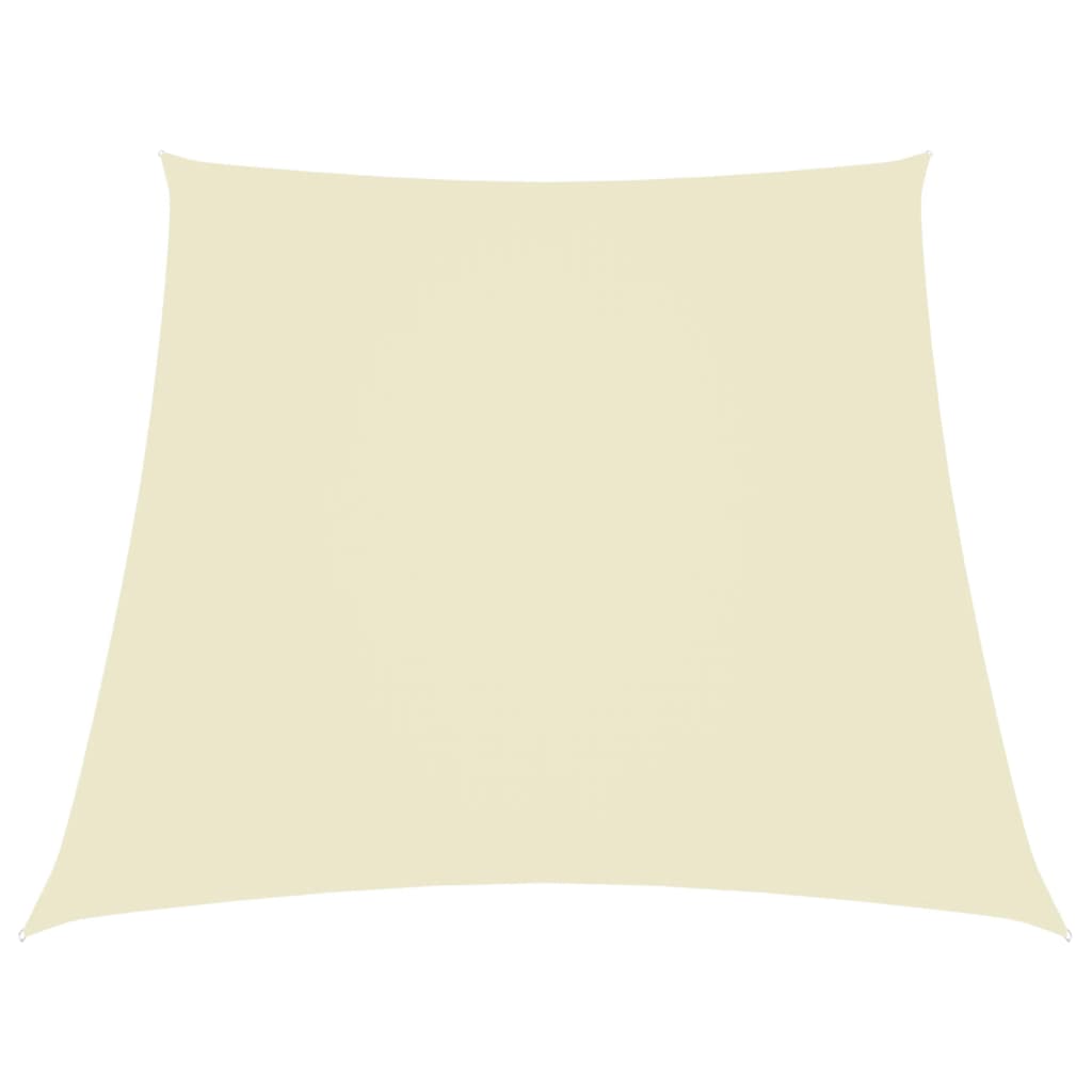 vidaXL Parasolar, crem, 2/4x3 m, țesătură oxford, trapez vidaXL Parasolar, crem, 2/4x3 m, țesătură oxford, trapez
