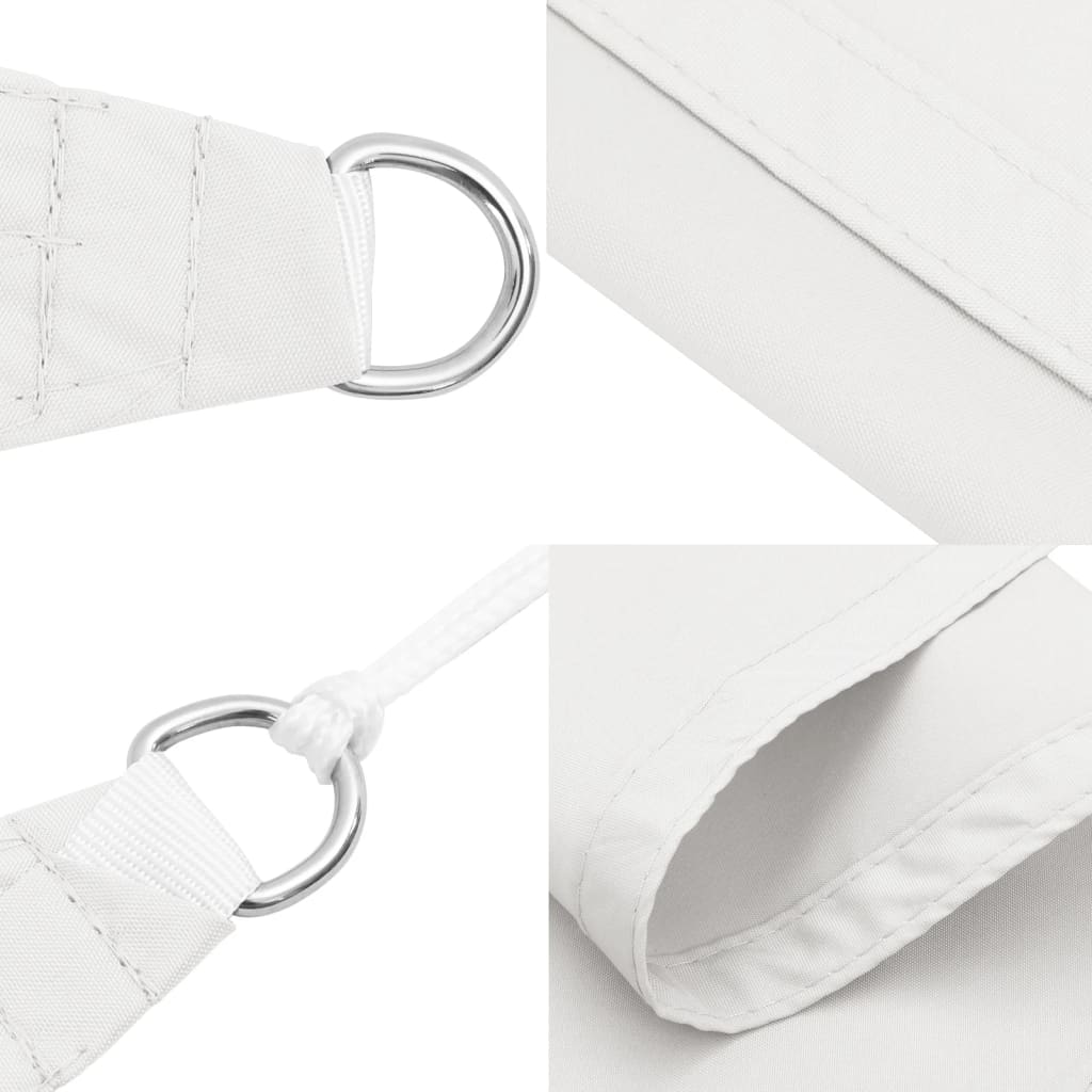 vidaXL Parasolar, alb, 2x3,5 m, țesătură oxford, dreptunghiular vidaXL Parasolar, alb, 2x3,5 m, țesătură oxford, dreptunghiular