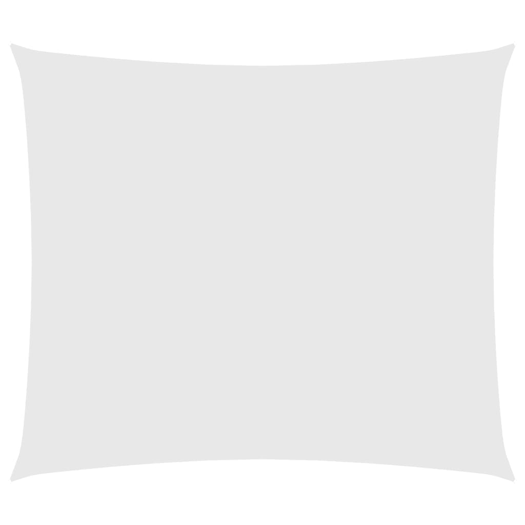 vidaXL Parasolar, alb, 2,5x3 m, țesătură oxford, dreptunghiular vidaXL Parasolar, alb, 2,5x3 m, țesătură oxford, dreptunghiular