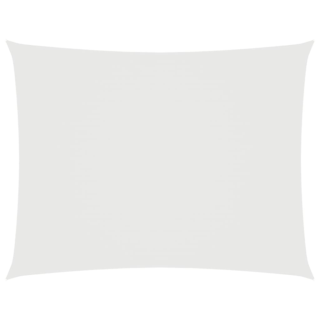 vidaXL Parasolar, alb, 2,5x3,5 m, țesătură oxford, dreptunghiular vidaXL Parasolar, alb, 2,5x3,5 m, țesătură oxford, dreptunghiular