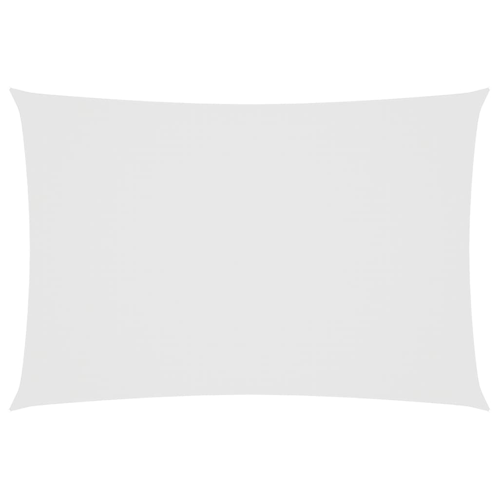 vidaXL Parasolar, alb, 2,5x4,5 m, țesătură oxford, dreptunghiular vidaXL Parasolar, alb, 2,5x4,5 m, țesătură oxford, dreptunghiular