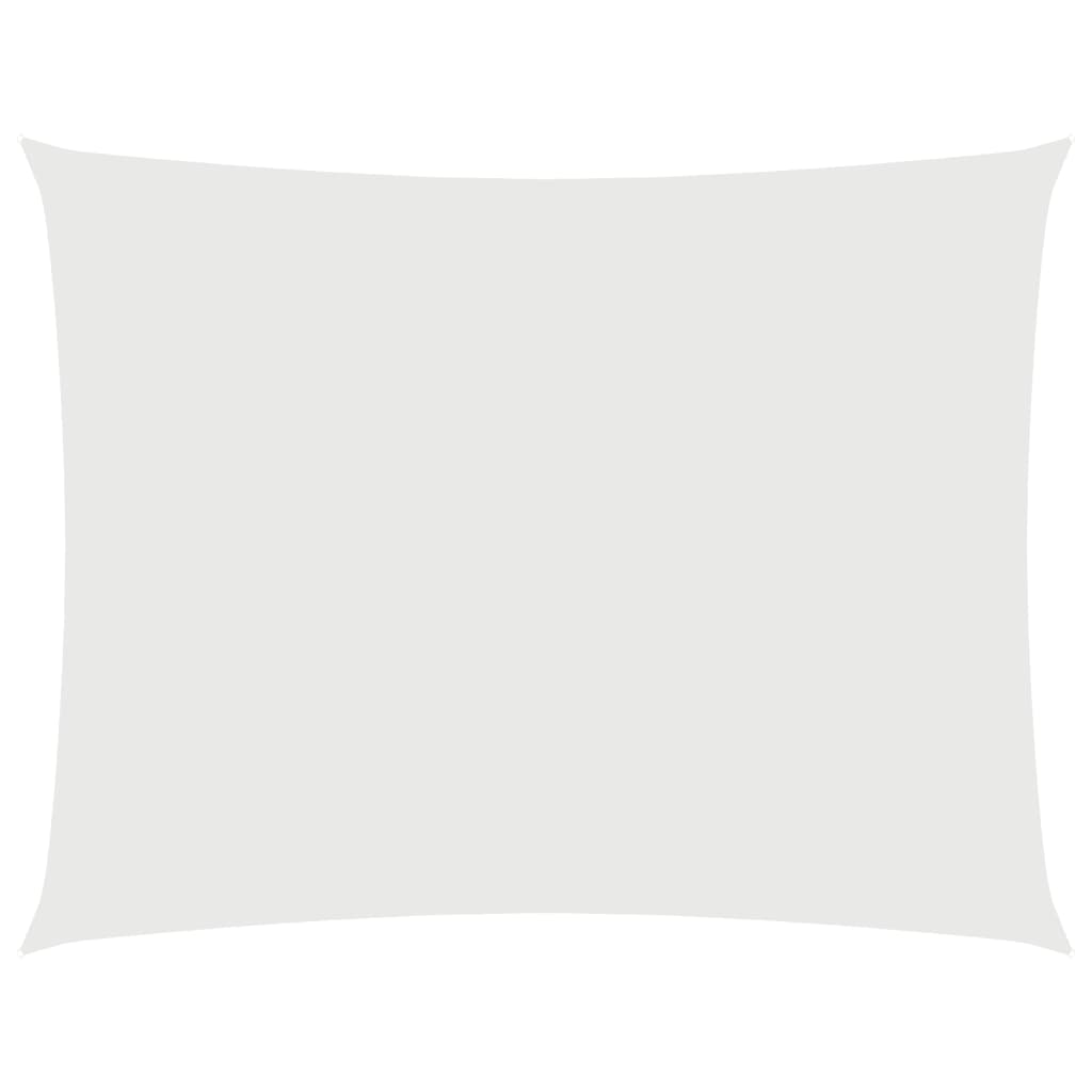 vidaXL Parasolar, alb, 3,5x4,5 m, țesătură oxford, dreptunghiular vidaXL Parasolar, alb, 3,5x4,5 m, țesătură oxford, dreptunghiular