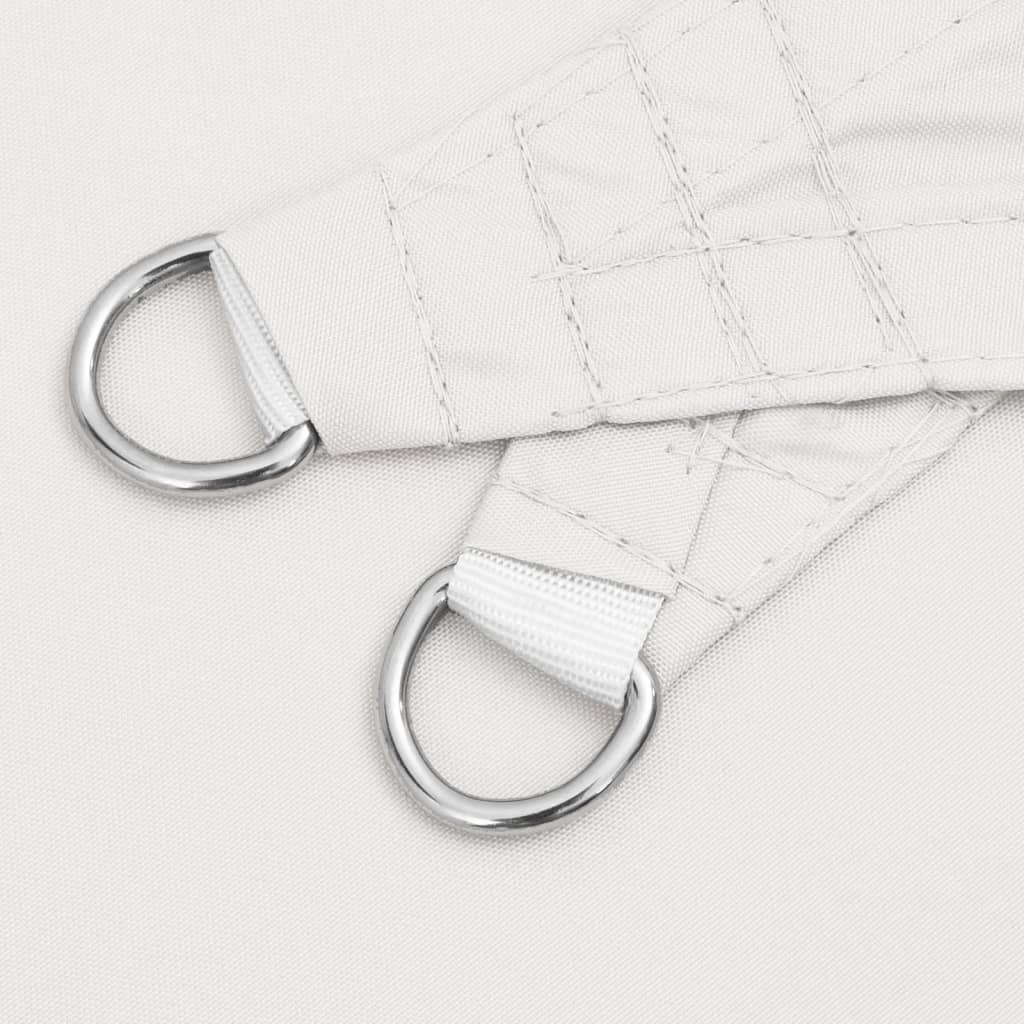 vidaXL Parasolar, alb, 3x3x3 m, țesătură oxford, triunghiular vidaXL Parasolar, alb, 3x3x3 m, țesătură oxford, triunghiular