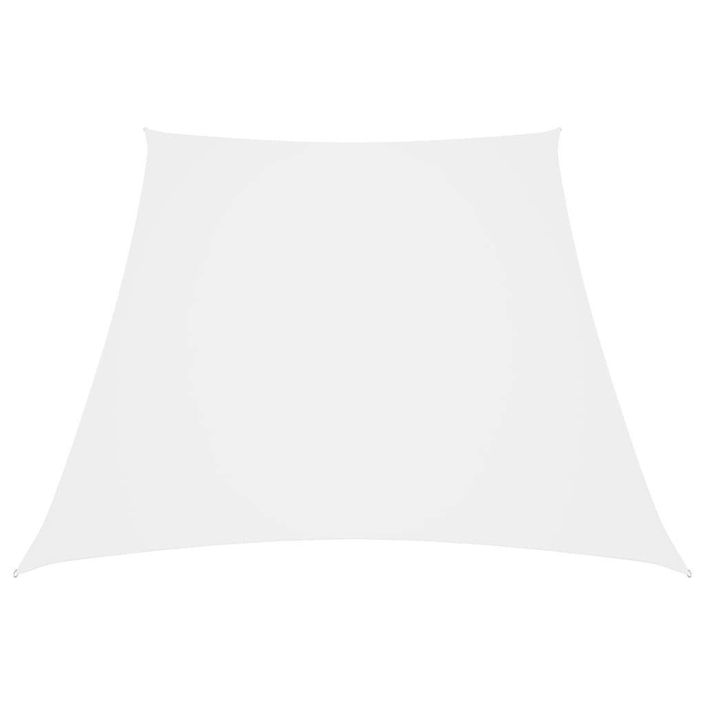 vidaXL Parasolar, alb, 2/4x3 m, țesătură oxford, trapez vidaXL Parasolar, alb, 2/4x3 m, țesătură oxford, trapez