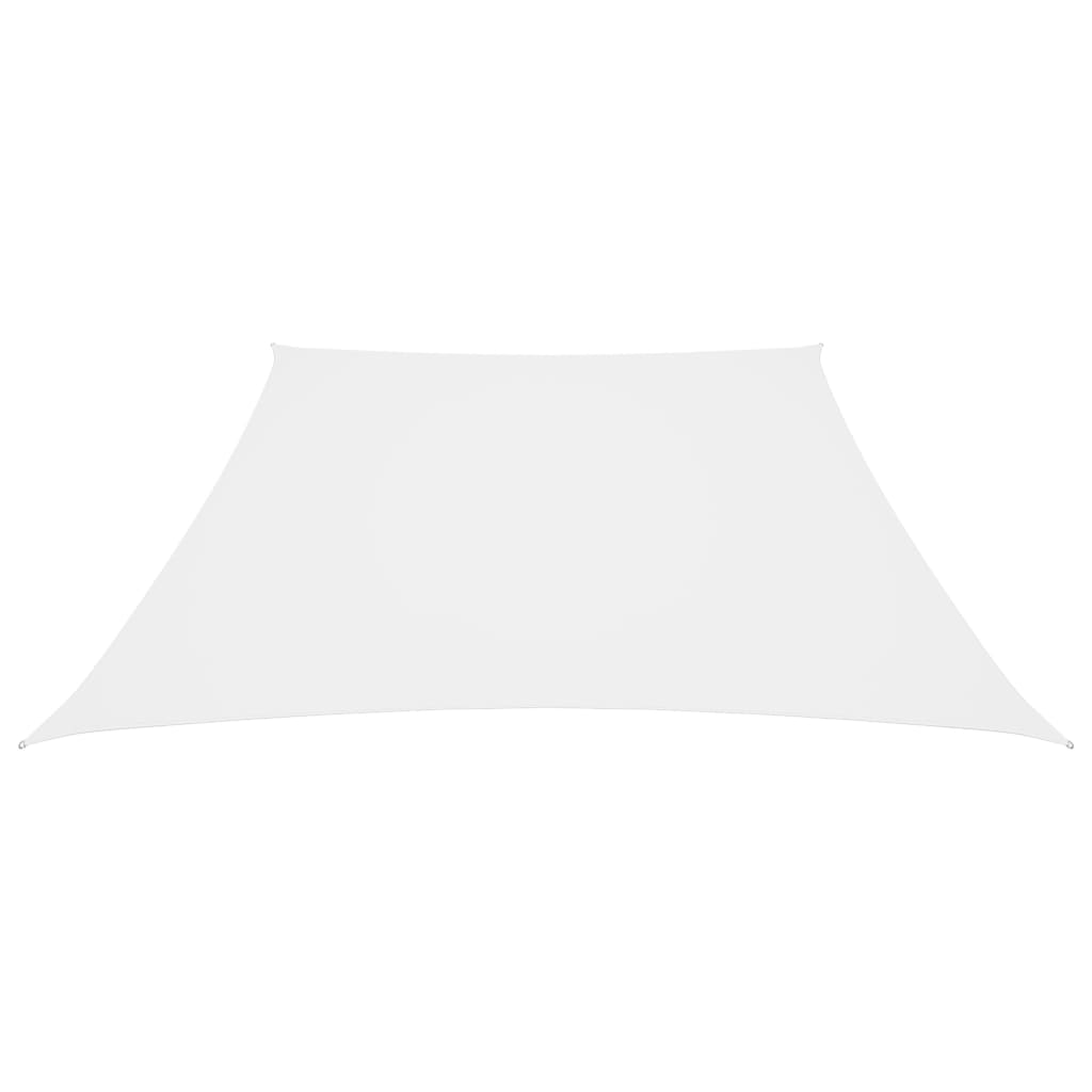 vidaXL Pânză parasolar, alb, 3/4x3 m, țesătură oxford, trapez vidaXL Pânză parasolar, alb, 3/4x3 m, țesătură oxford, trapez