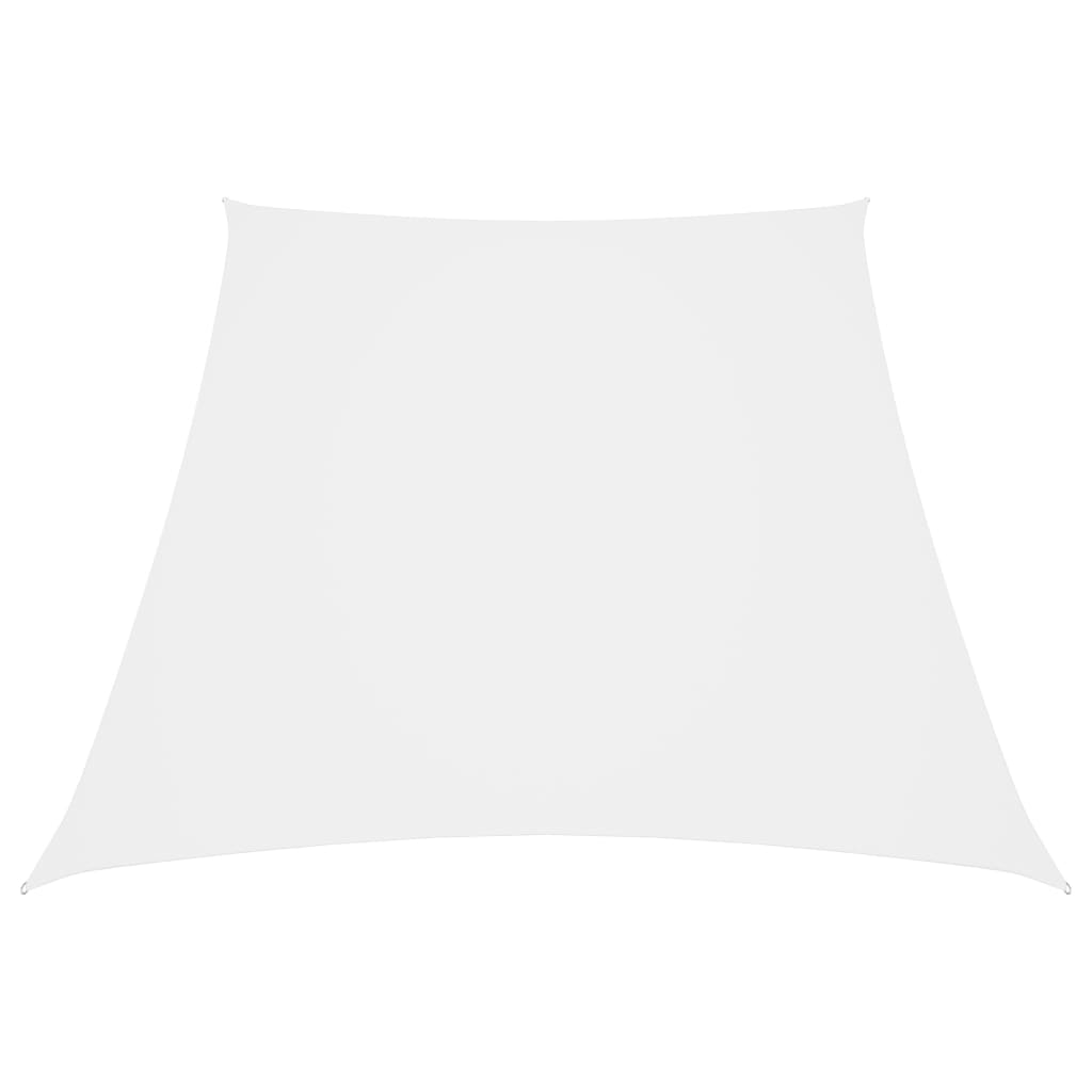 vidaXL Pânză parasolar, alb, 3/4x3 m, țesătură oxford, trapez vidaXL Pânză parasolar, alb, 3/4x3 m, țesătură oxford, trapez
