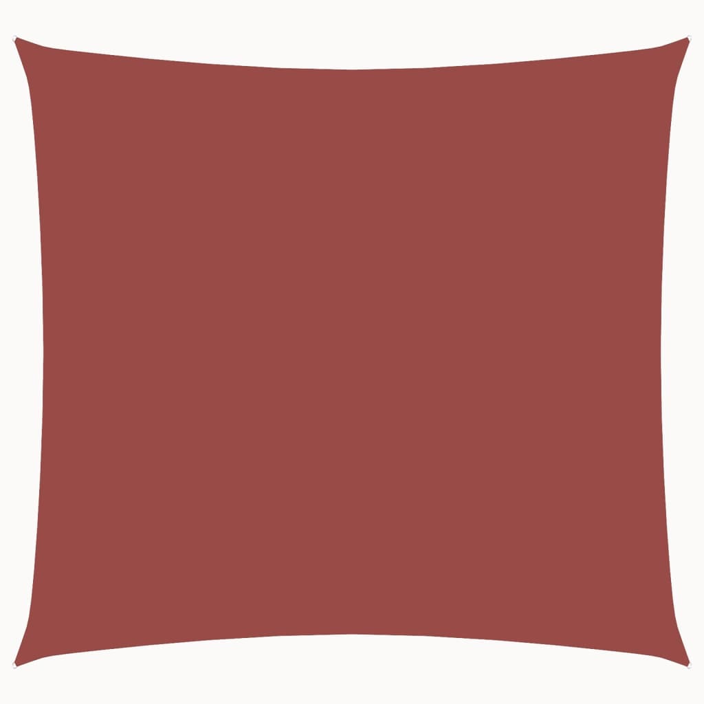 vidaXL Parasolar, cărămiziu, 4,5x4,5 m, țesătură oxford, pătrat