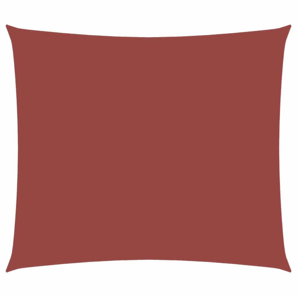 vidaXL Parasolar, cărămiziu, 2,5x3 m, țesătură oxford, dreptunghiular