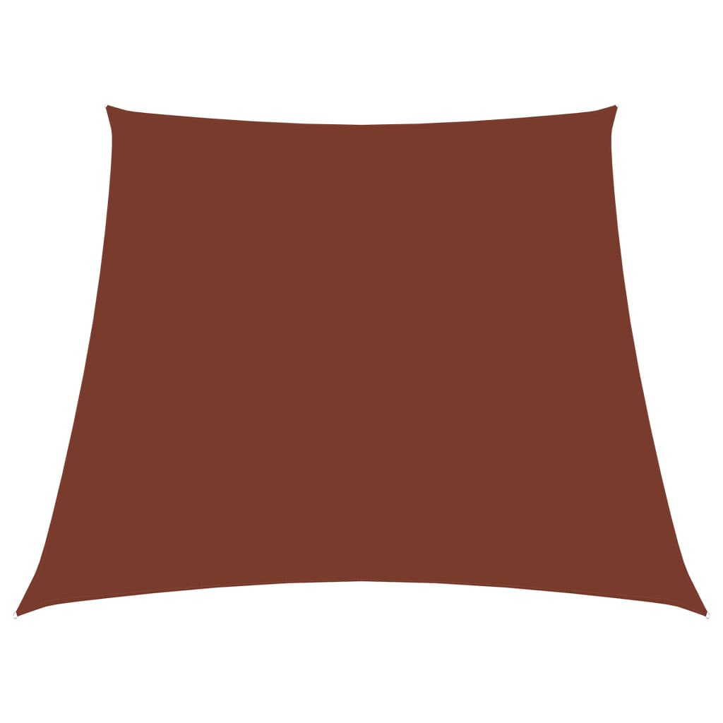 vidaXL Parasolar, cărămiziu, 2/4x3 m, țesătură oxford, trapez vidaXL Parasolar, cărămiziu, 2/4x3 m, țesătură oxford, trapez