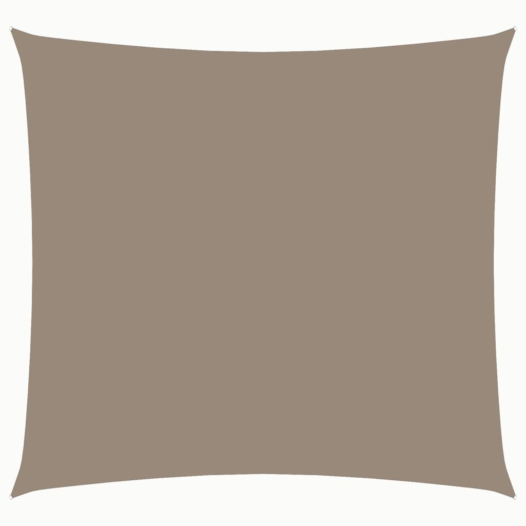 vidaXL Parasolar, gri taupe, 2,5x2,5 m, țesătură oxford, pătrat vidaXL Parasolar, gri taupe, 2,5x2,5 m, țesătură oxford, pătrat