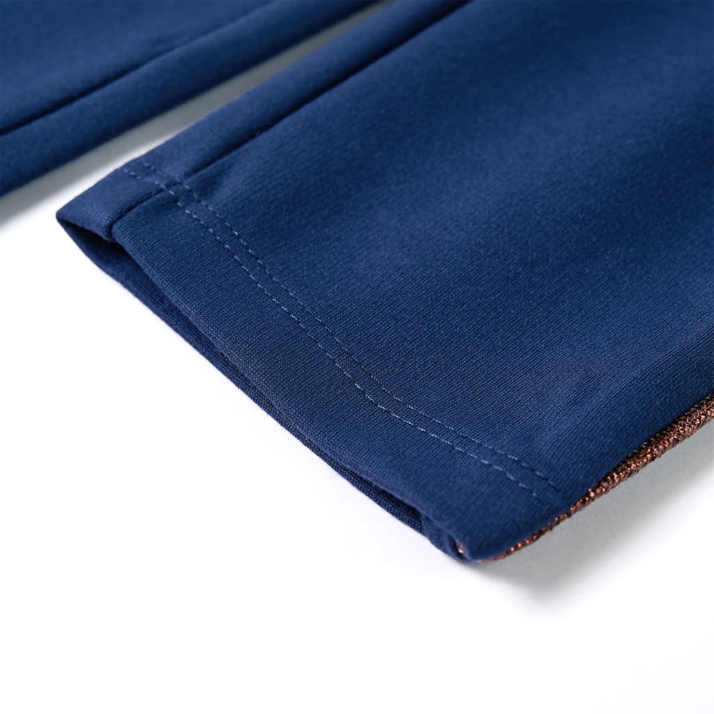 Pantaloni pentru copii cu șnur, bleumarin, 92 Pantaloni pentru copii cu șnur, bleumarin, 92