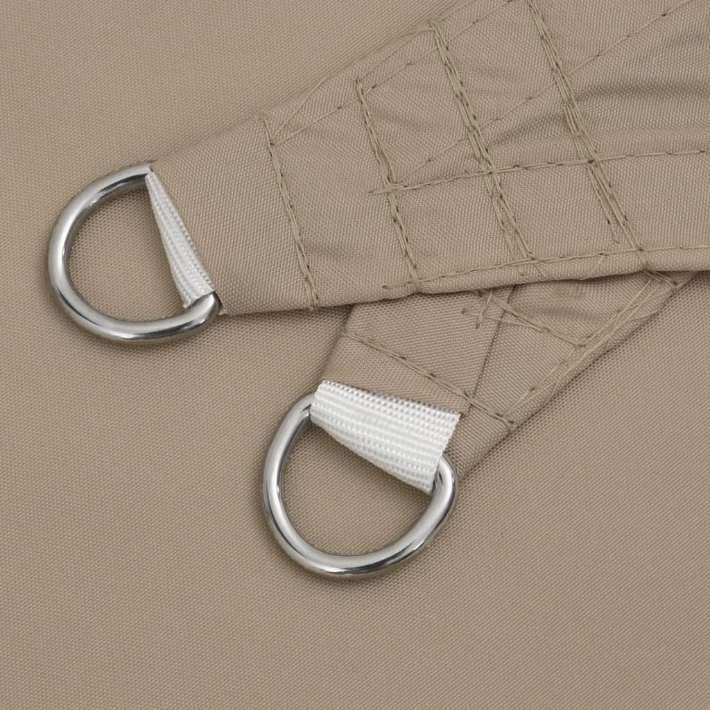 vidaXL Pânză parasolar gri taupe 5x8 m țesătură oxford dreptunghiular