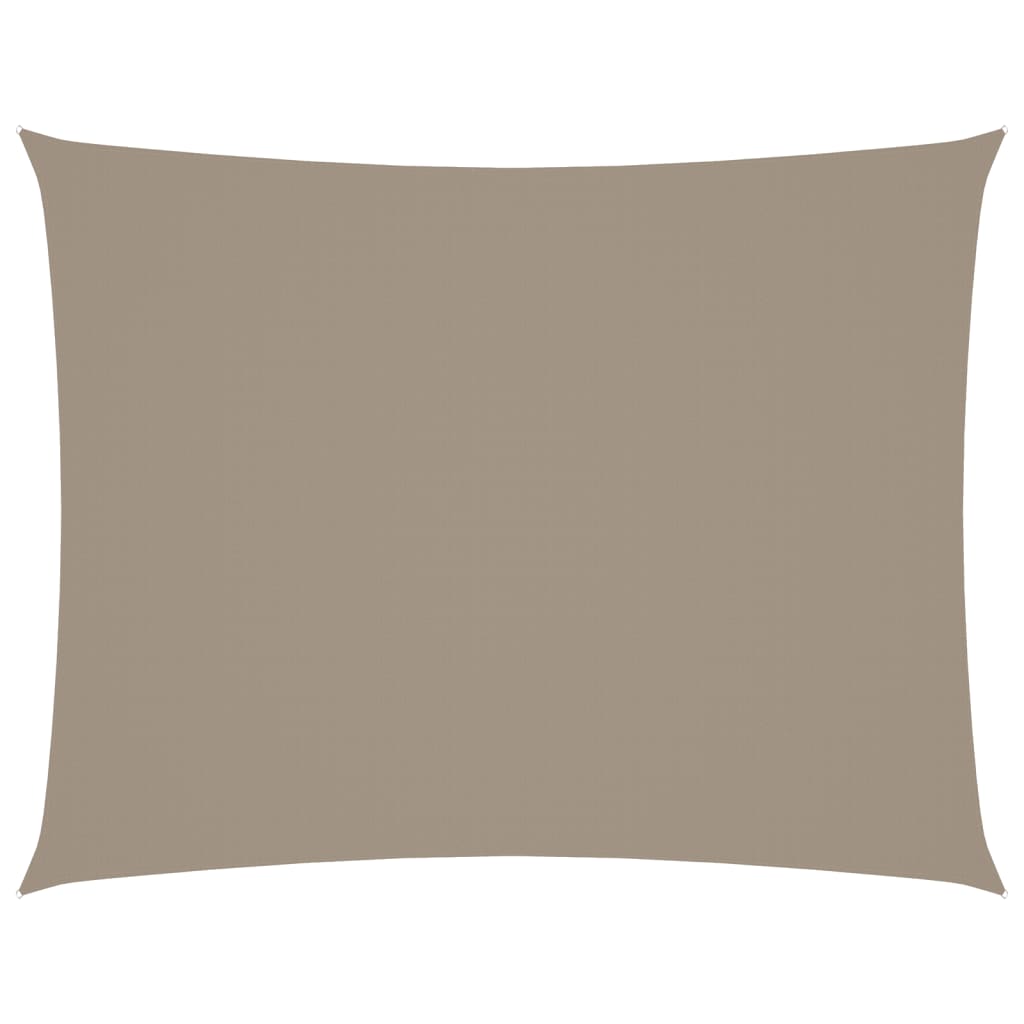 vidaXL Parasolar, gri taupe, 6x8 m, țesătură oxford, dreptunghiular vidaXL Parasolar, gri taupe, 6x8 m, țesătură oxford, dreptunghiular
