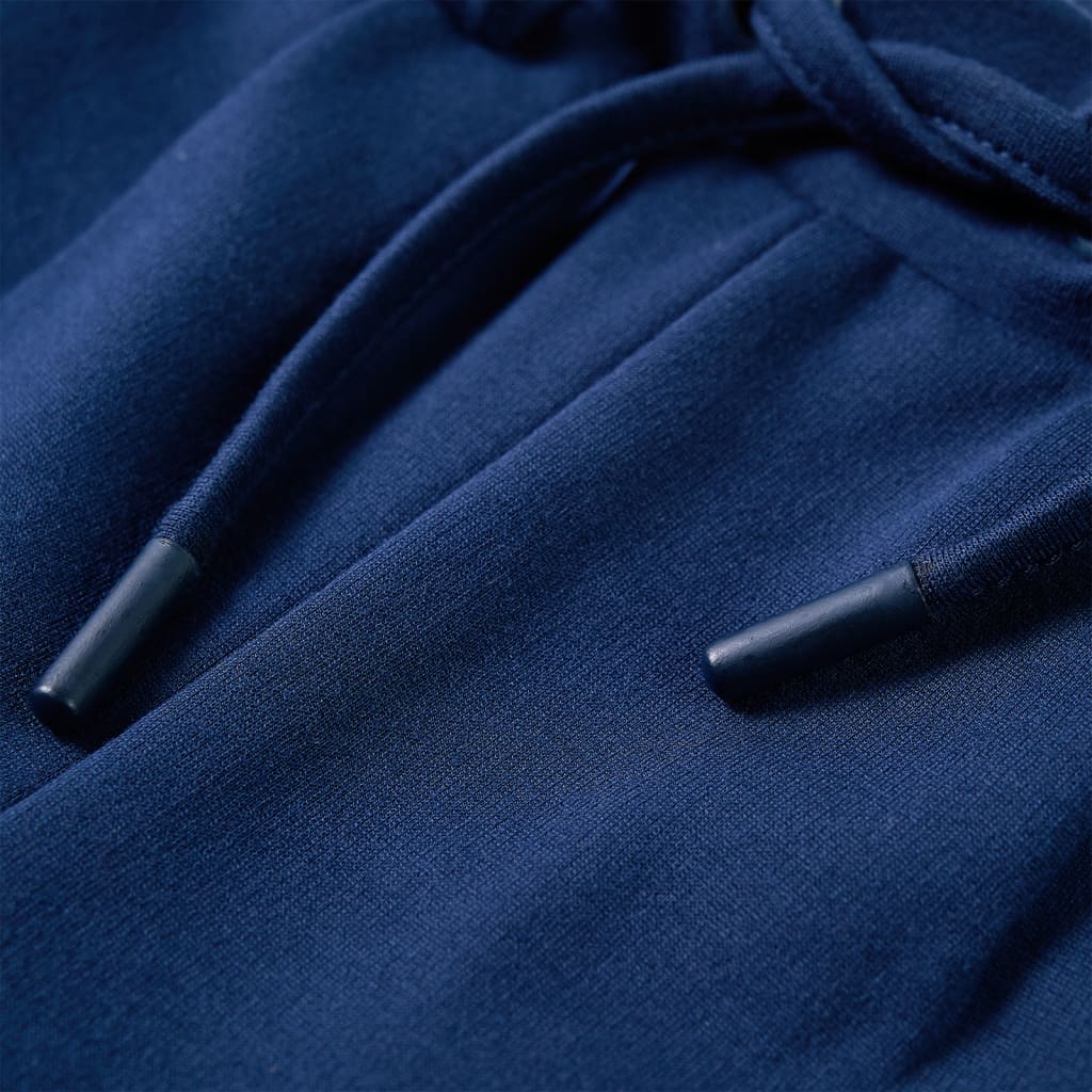 Pantaloni pentru copii cu șnur, bleumarin, 116 Pantaloni pentru copii cu șnur, bleumarin, 116