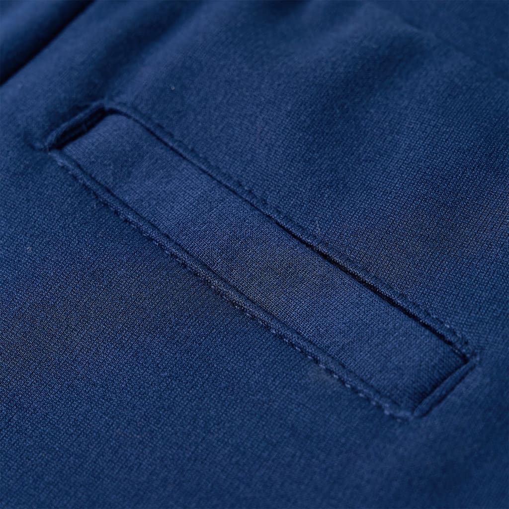 Pantaloni pentru copii cu șnur, bleumarin, 116 Pantaloni pentru copii cu șnur, bleumarin, 116