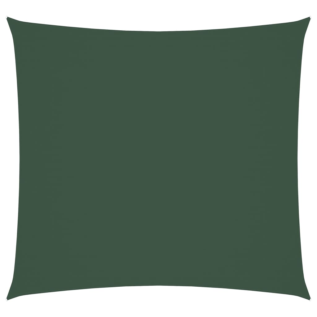 vidaXL Parasolar, verde închis, 7x7 m, țesătură oxford, pătrat