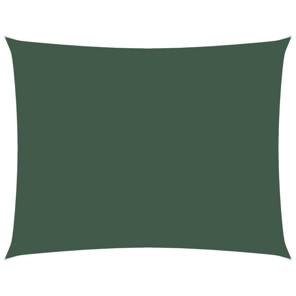 vidaXL Parasolar, verde, 2,5x3,5 m, țesătură oxford, dreptunghiular