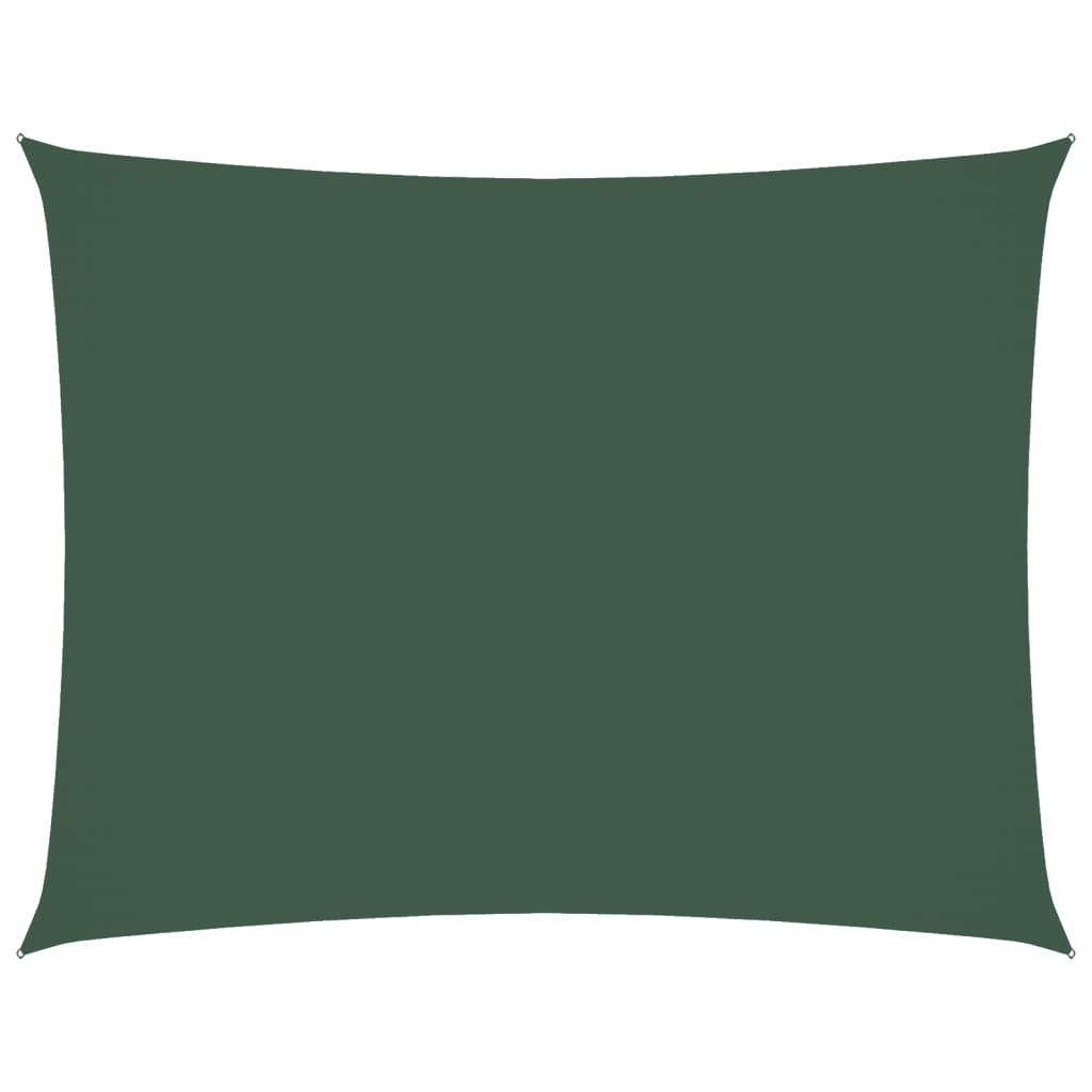 vidaXL Parasolar, verde închis, 3x4 m, țesătură oxford, dreptunghiular