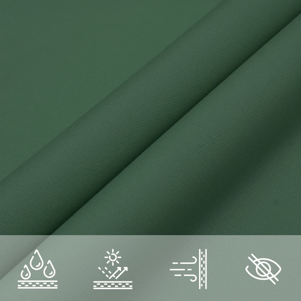 vidaXL Parasolar, verde închis, 3x5 m, țesătură oxford, dreptunghiular