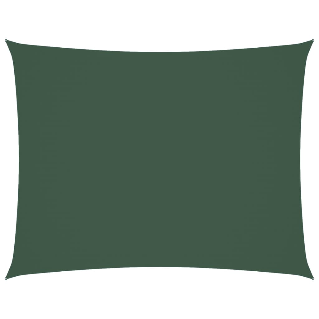 vidaXL Parasolar verde închis 3,5x4,5m țesătură oxford dreptunghiular vidaXL Parasolar verde închis 3,5x4,5m țesătură oxford dreptunghiular