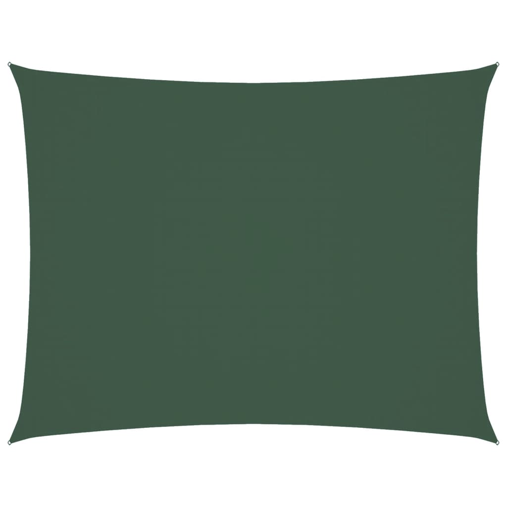 vidaXL Parasolar verde închis, 4x5 m țesătură oxford dreptunghiular vidaXL Parasolar verde închis, 4x5 m țesătură oxford dreptunghiular