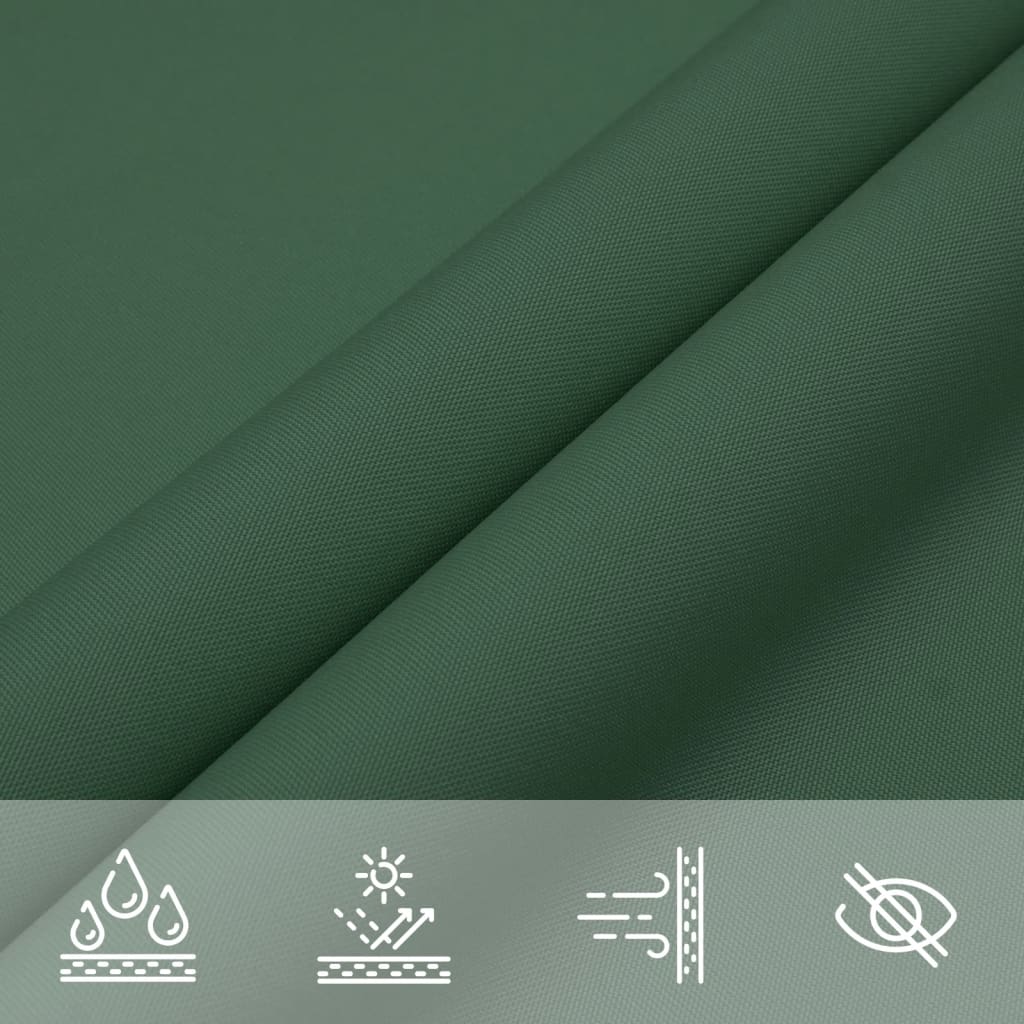 vidaXL Parasolar, verde închis, 4x7 m, țesătură oxford, dreptunghiular