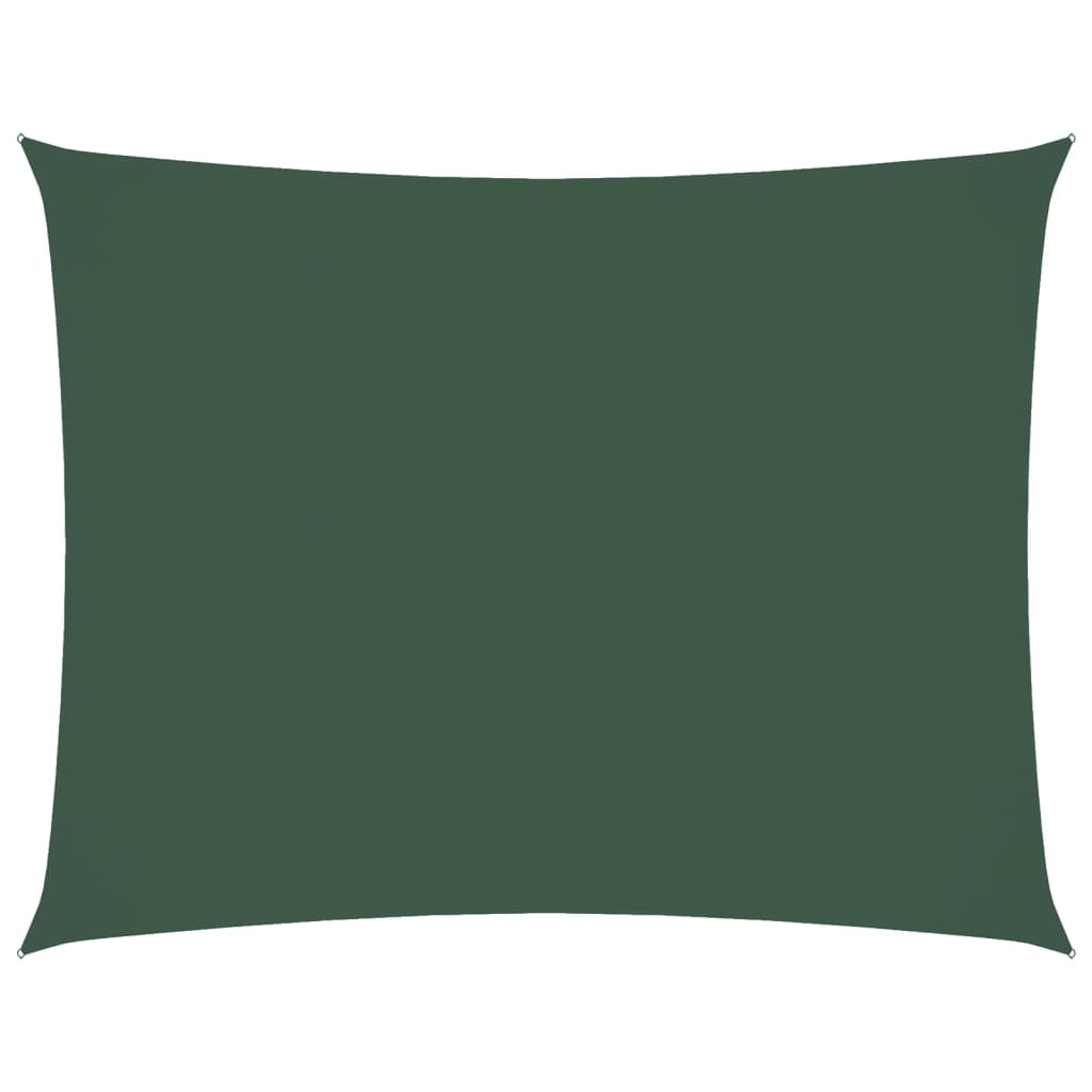 vidaXL Parasolar, verde închis, 5x6 m, țesătură oxford, dreptunghiular